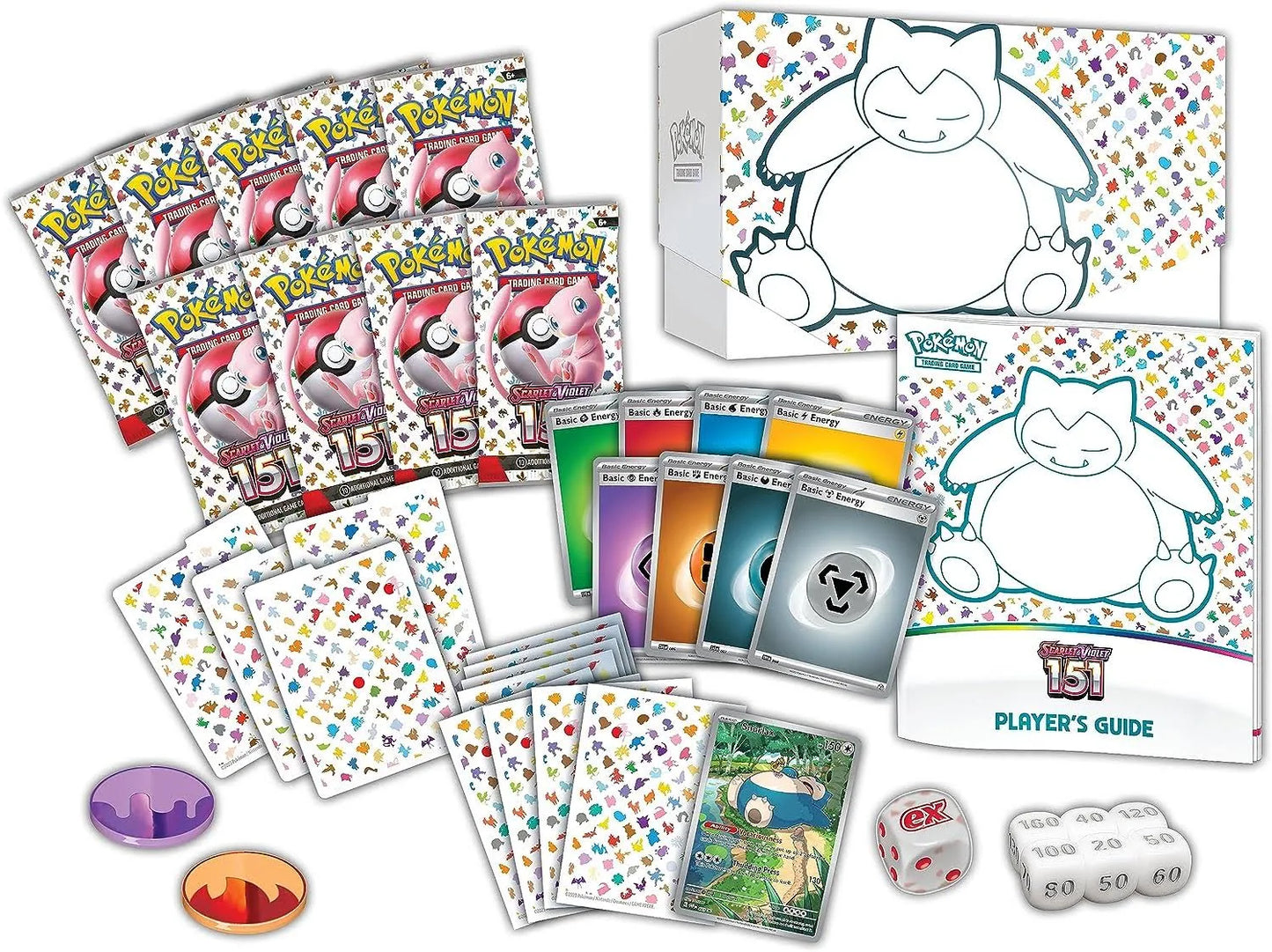 151 Elite Trainer Box inside