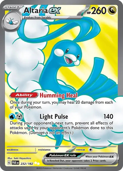 Altaria ex Paradox Rift 232 Secret Rare