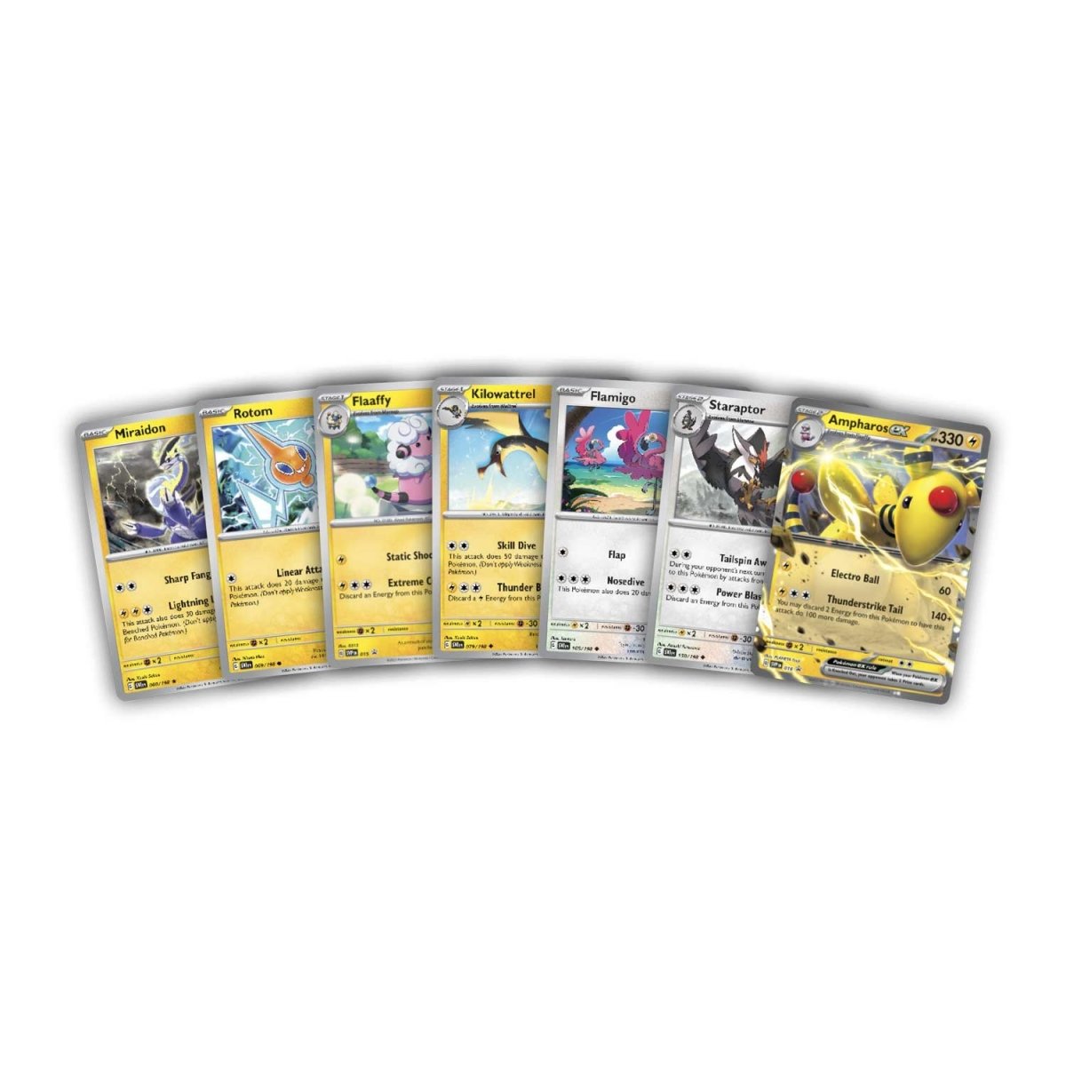 Ampharos ex Battle Deck inside