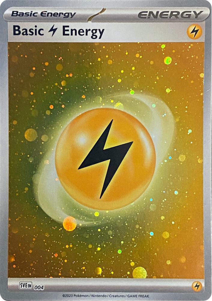Basic Electric Energy Scarlet & Violet 004 Cosmos Holo