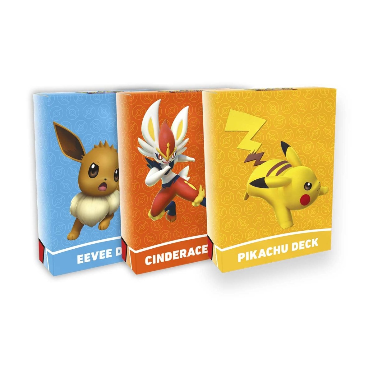 Battle Academy Cinderace V, Pikachu V, Eevee V inside 2
