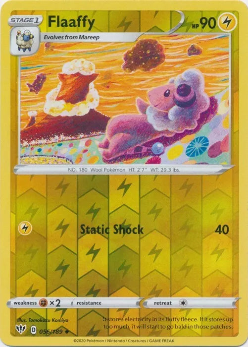 Flaaffy Reverse Holo Darkness Ablaze 056
