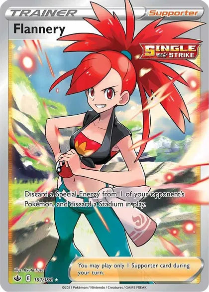 Flannery Chilling Reign 191 Ultra Rare