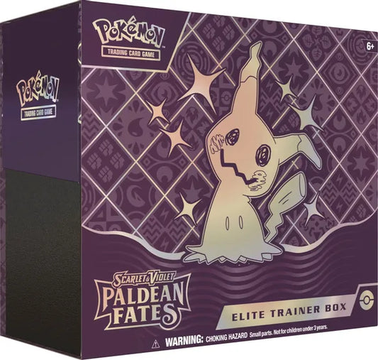 Paldean Fates Elite Trainer Box cover