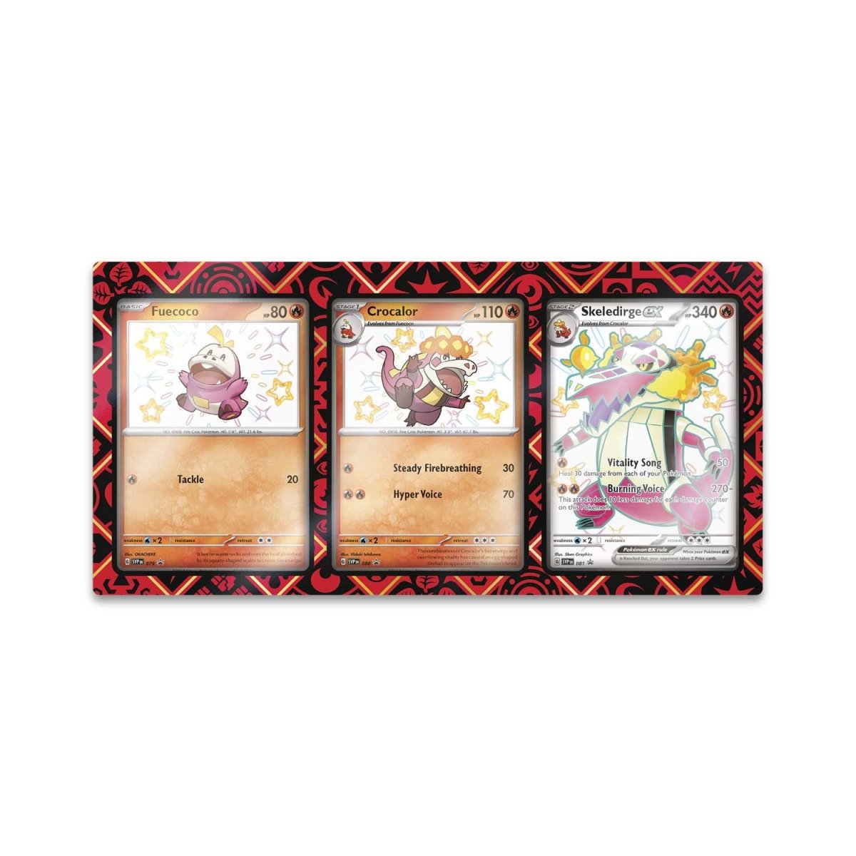 Paldean Fates Seledirge ex Premium Collection inside 2