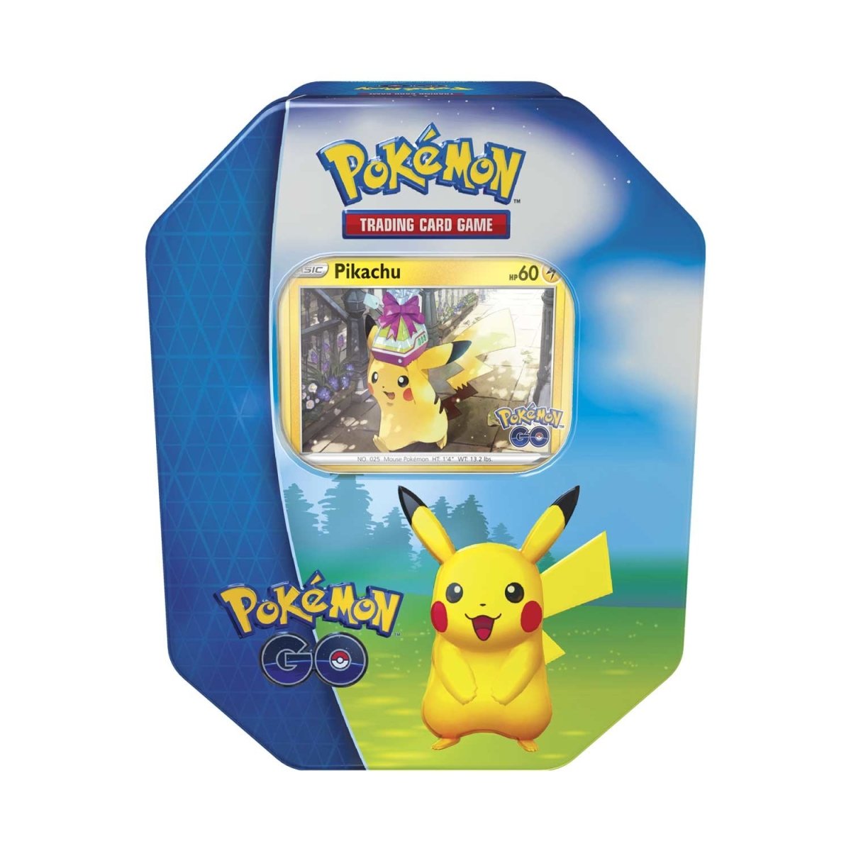 Pokemon Go Gift Tin Pikachu front