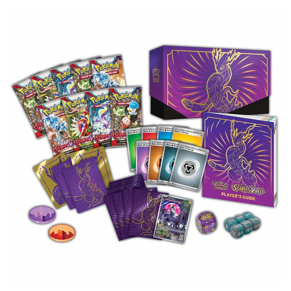 Scarlet & Violet Elite Trainer Box Miraidon inside 1