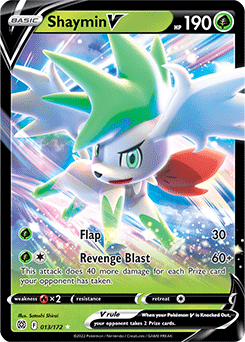 Shaymin V Brilliant Stars 013 Ultra Rare