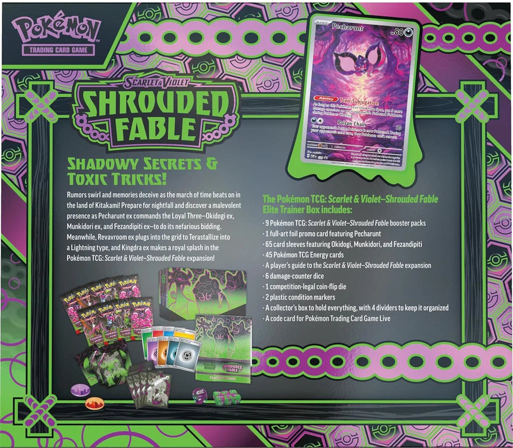 Shrouded Fable Elite Trainer Box back