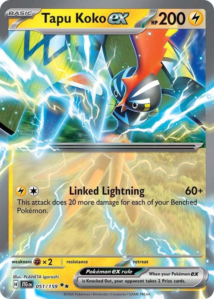 Tapu Koko ex Journey Togethr 051 Ultra Rare