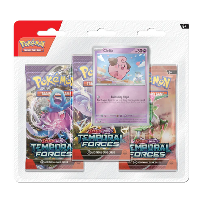 Temporal Forces: 3 Pack Blister (Cleffa)