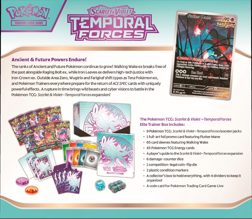 Temporal Forces ETB Walking Wake back