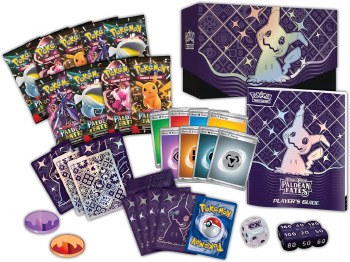 Paldean Fates Elite Trainer Box inside