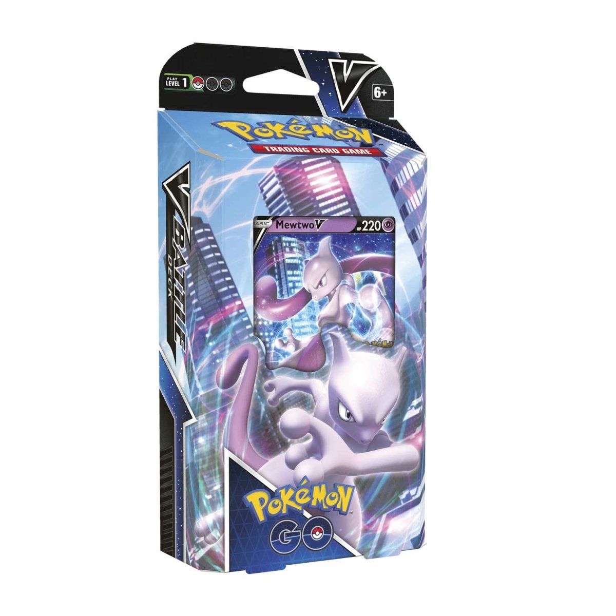 Pokmon TCG: Pokmon GO Mewtwo V Battle Deck Reborn Collectables Pokmon TCG: Pokmon GO Mewtwo V Battle Deck Reborn Collectables