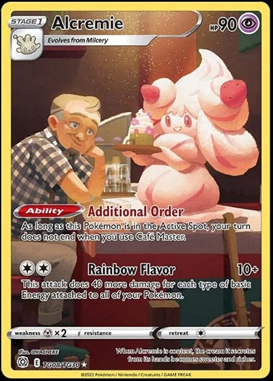 Alcremie TG08 Brilliant Stars Ultra Rare