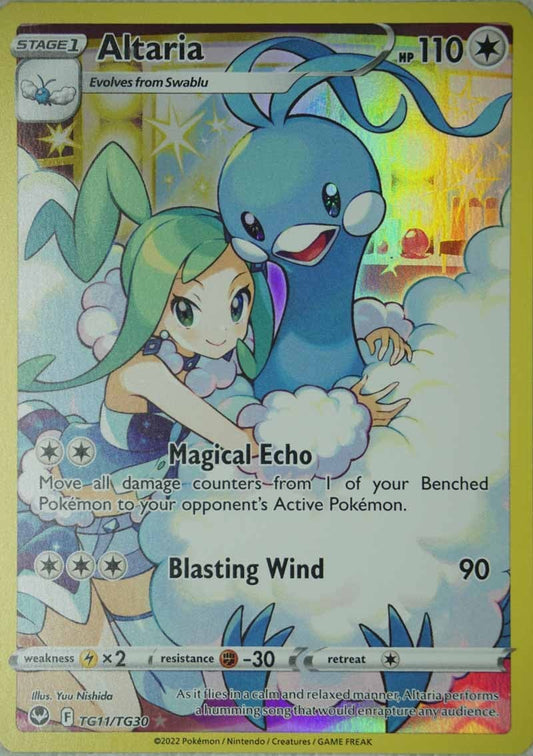 Altaria Silver Tempest TG11 Ultra Rare