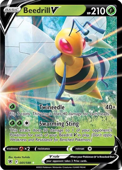 Beedrill V Astral Radiance 001 Ultra Rare