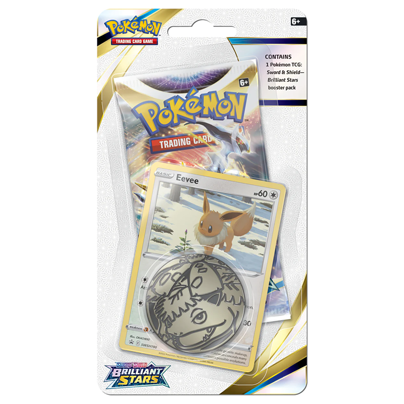 Pokemon TCG - Brilliant Stars - Blister Pack - Eevee