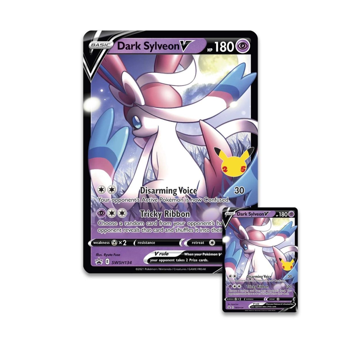 Celebrations Collection Box Dark Sylveon V inside 1