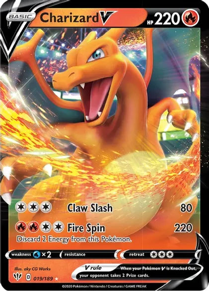 Charizard V Darkness Ablaze 19 Ultra Rare