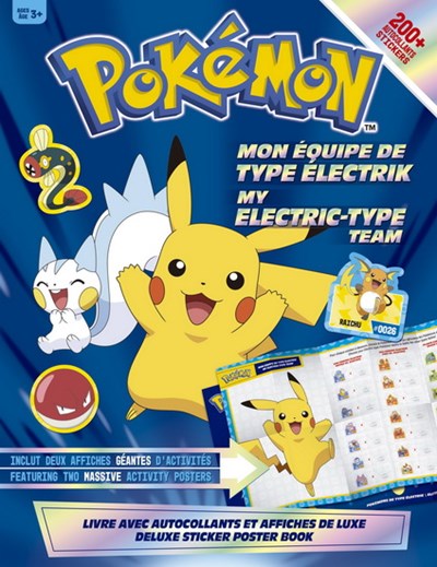 Deluxe Sticker Poster Book My Electric Type Team