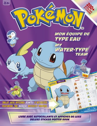 Deluxe Sticker Poster Book My Water Type Team