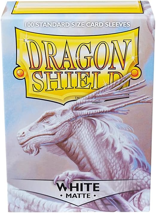 Dragon Shield Matte Sleeves White