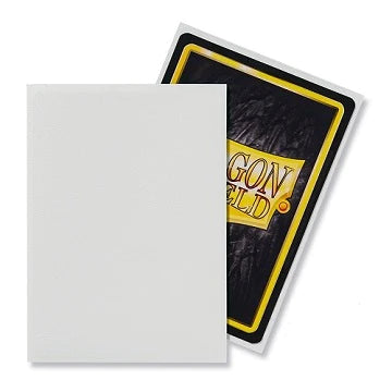 Dragon Shield Matte Sleeves: White (100 ct Pack)