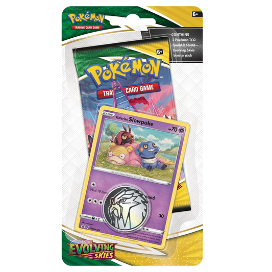 Pokemon TCG - Evolving Skies - Blister Pack - Galarian Slowpoke