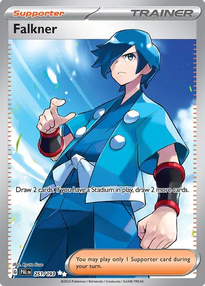 Falkner Paldea Evolved 251 Secret Rare