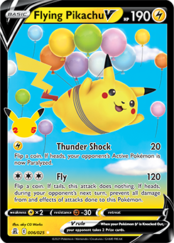 Flying Pikachu V Celebrations 006 Ultra Rare