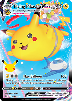 Flying Pikachu Vmax: Celebrations - 007/025 (Ultra Rare)