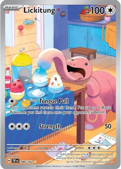 Lickitung Temporal Forces 180 Secret Rare