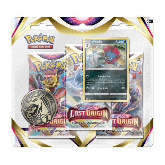 Lost Origin 3 Pack Blister Weavile front