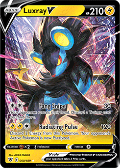 Luxray V Astral Radiance 050 Ultra Rare