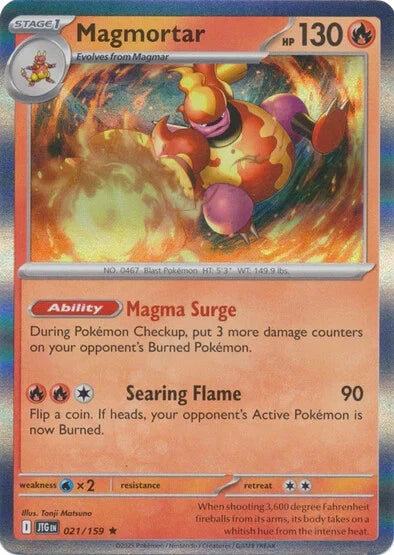 Magmortar Journey Together Holo 021