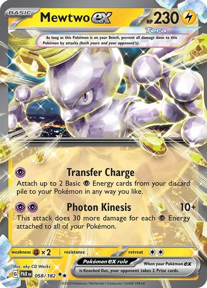 Mewtwo ex Paradox Rift 058 Ultra Rare