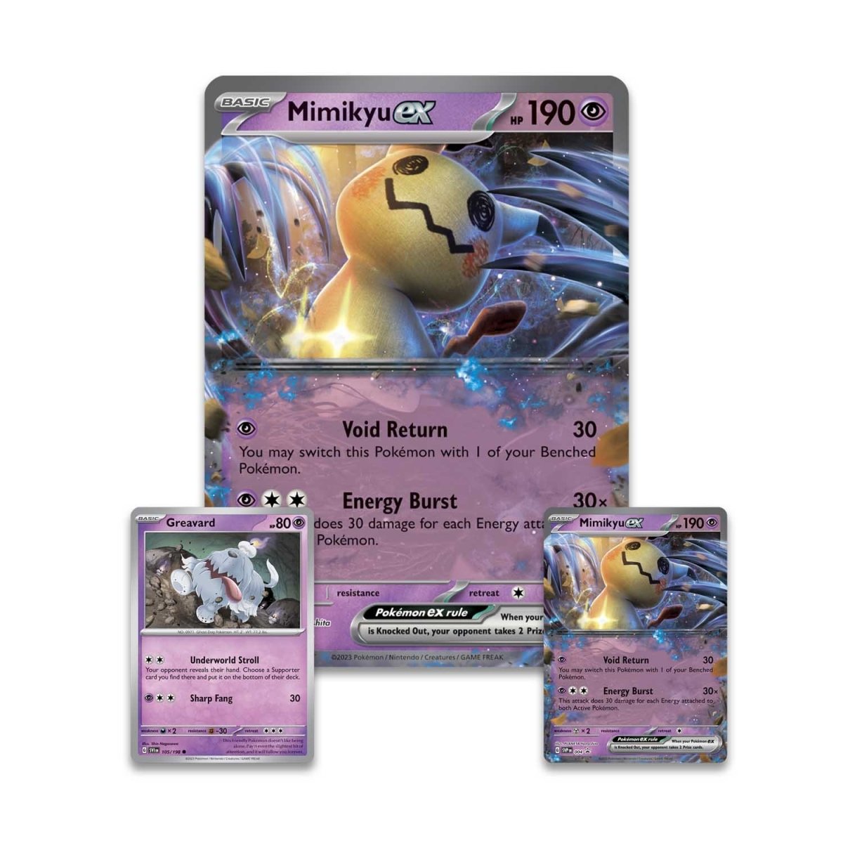 Mimikyu ex Box inside 1