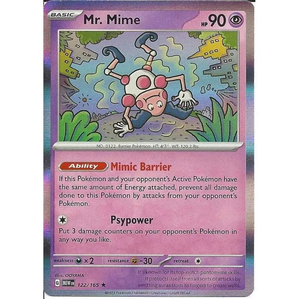 Mr. Mime sv151 Holo 122