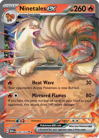 Ninetales ex 151 083 Ultra Rare