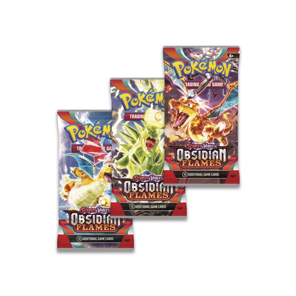 Obsidian Flames 3 Pack Blister Eevee inside