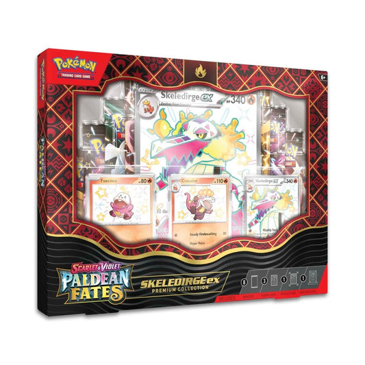 Paldean Fates Skeledirge ex Premium Collection 