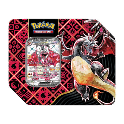 Paldean Fates Tins Shiny Charizard ex cover