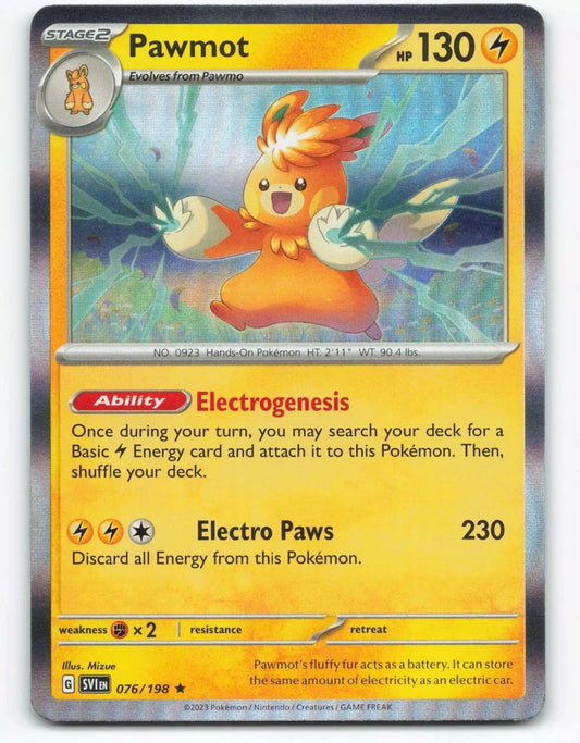 Pawmot Scarlet & Violet Holo 076