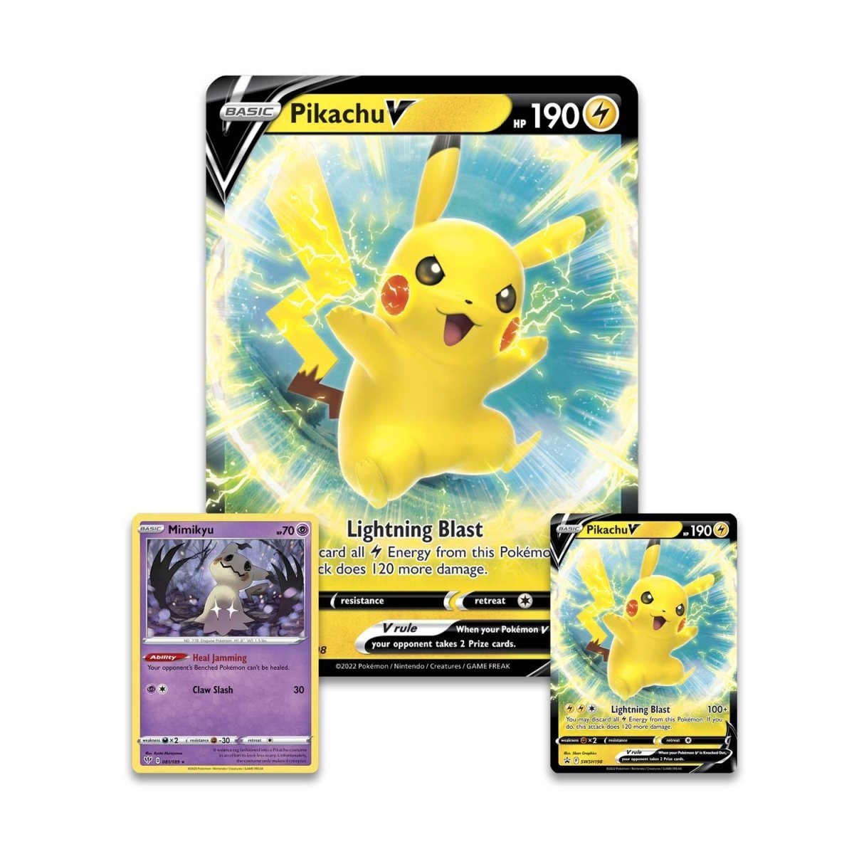 Pikachu V Box inside 1