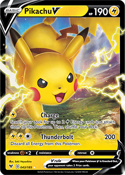 Pikachu V Vivid Voltage 043 Ultra Rare