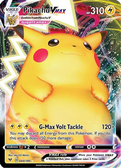 Pikachu Vmax Vivid Voltage 44 Ultra Rare