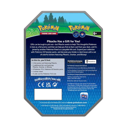 Pokemon Go Gift Tin Blissey back