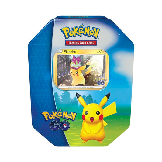 Pokemon Go Gift Tin Pikachu front