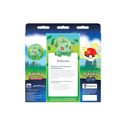 Pokemon Go Pin Collection Bulbasaur back